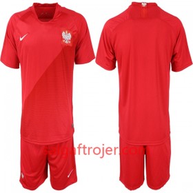 Polen Fodboldtrøjer Børn Udebanesæt VM 2018